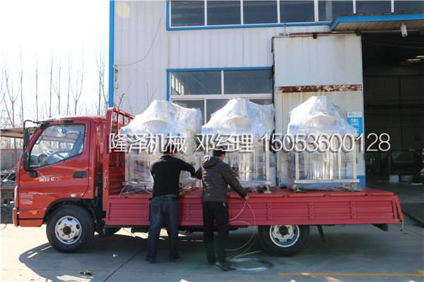三臺燃氣爆米花機發往天津王口