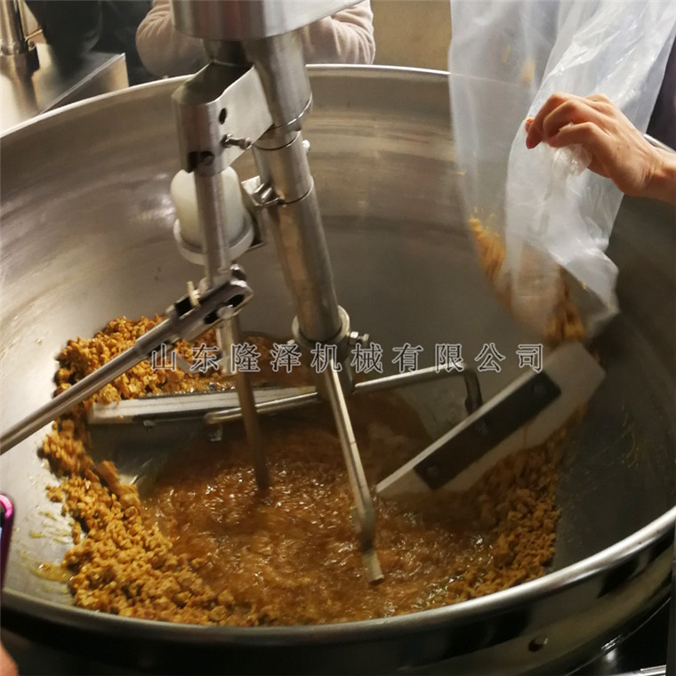 黃老五食品股份有限公司【熬糖攪拌拌料鍋】現場試機2